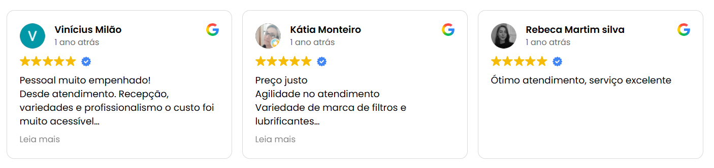 Troca de óleo em Valinhos